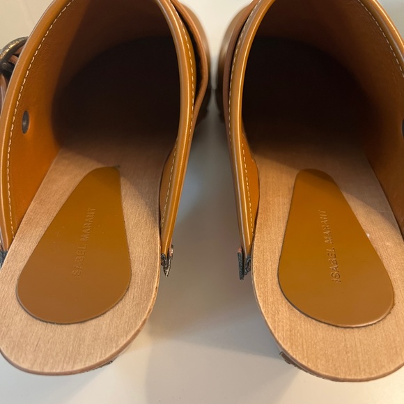 COPY - Isabel Marant Titya Leather Clogs size 39. - Picture 6 of 6